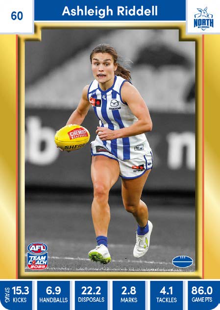 2023 Teamcoach AFLW GOLD Parallel Cards -  Cards 1 to 90 - Pick Your Card