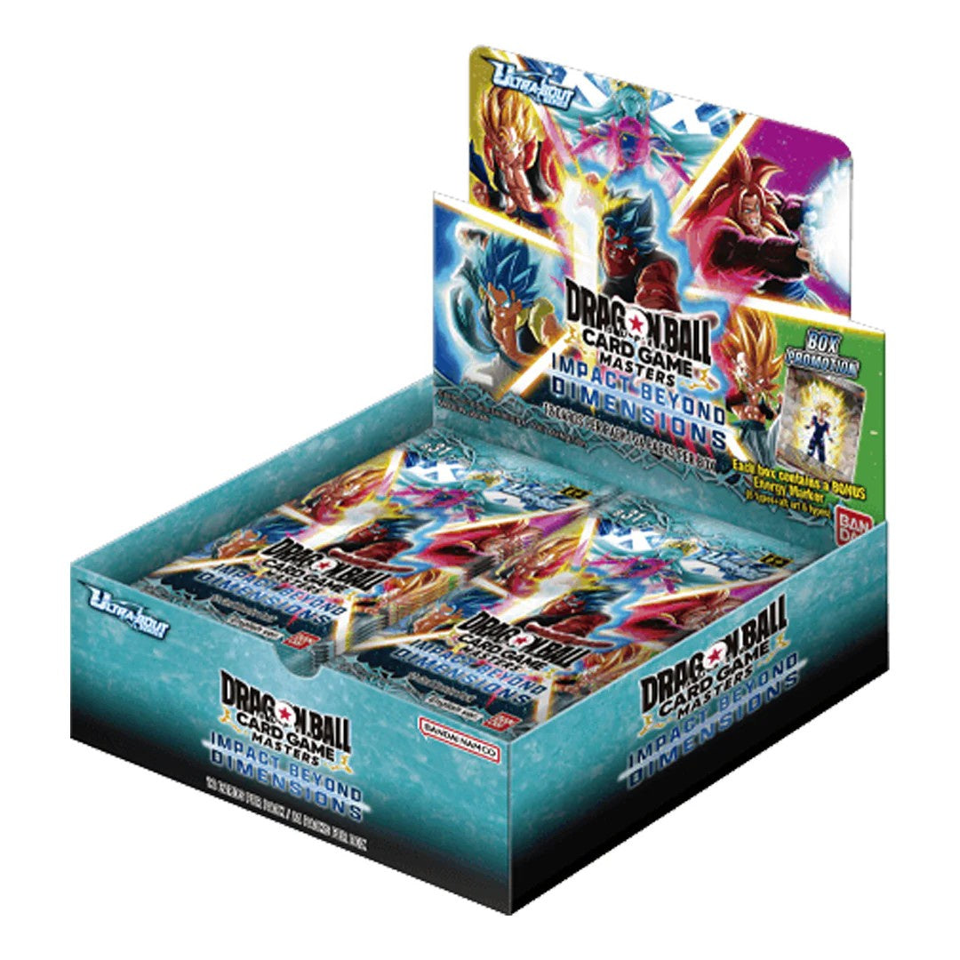 Dragon Ball Super Card Game: Masters – Ultra Bout – Set 4: Impact Beyond Dimensions Booster Box [B31]