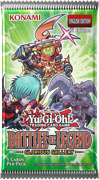 Yu-Gi-Oh! TCG: Battles of Legend - Glorious Gallery Booster Pack