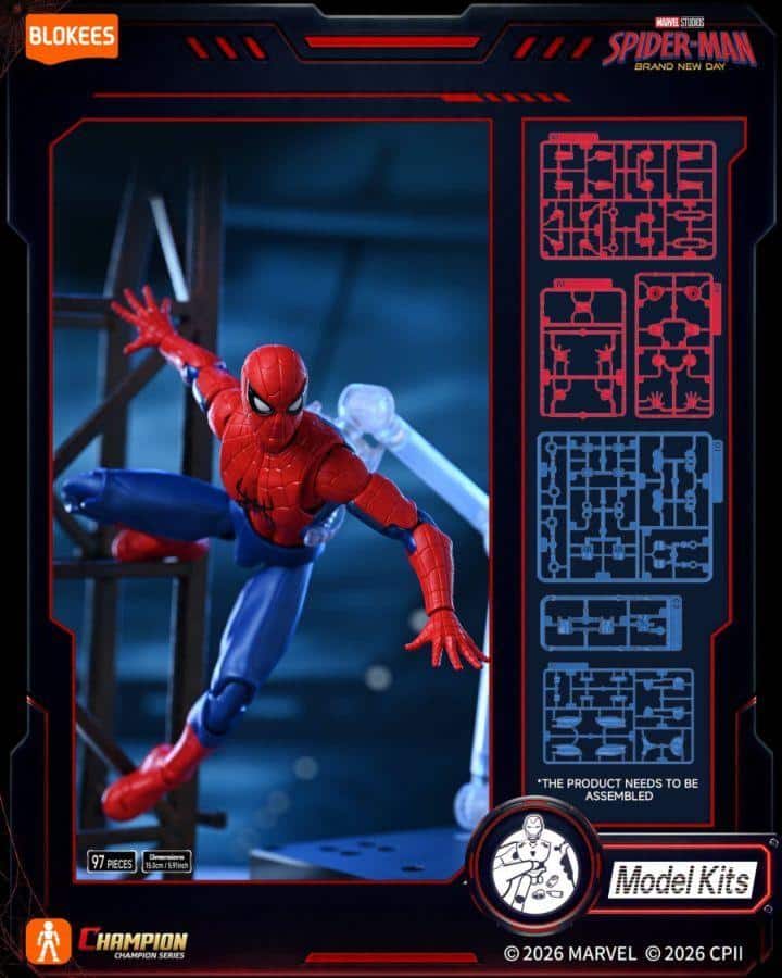 Spider-Man: Brand New Day – Champion Class 13 Spider-Man Model Kit
