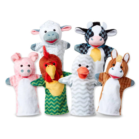 Melissa & Doug - Barn Buddies Hand Puppets