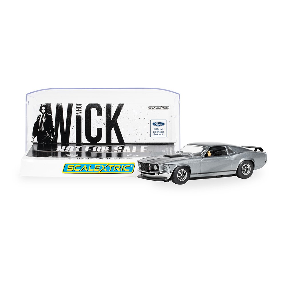 SCALEXTRIC JOHN WICK FORD MUSTANG BOSS 429 Slot Car