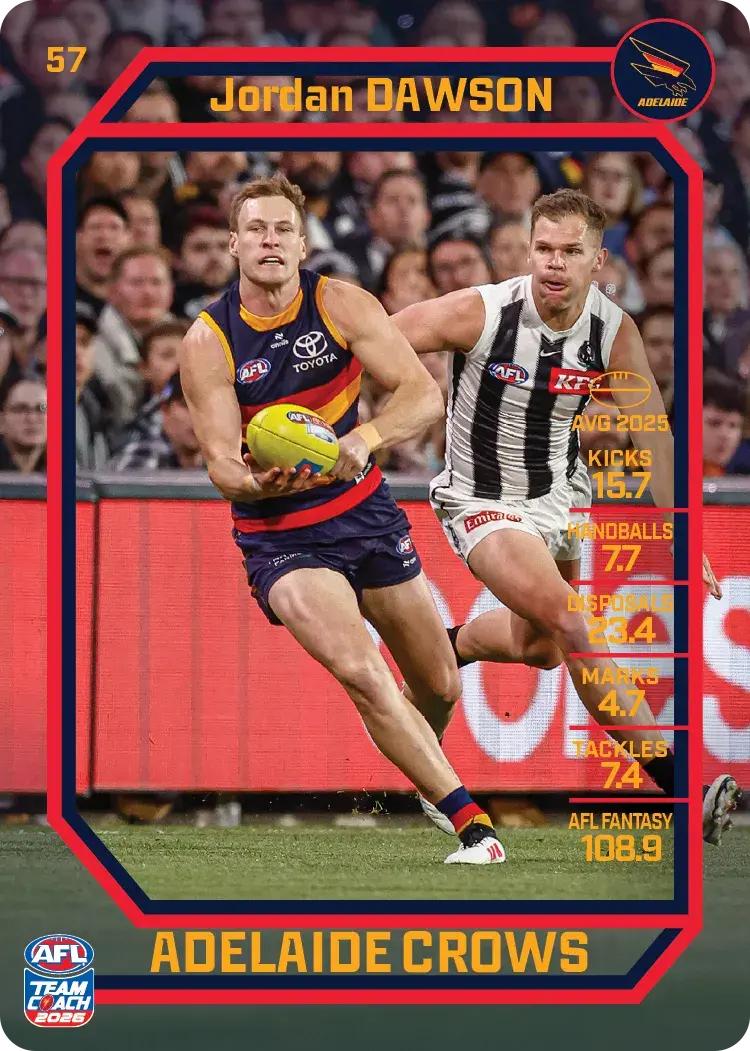 2026 Teamcoach AFL Common Cards - Cards 1 to 100 - Pick Your Card