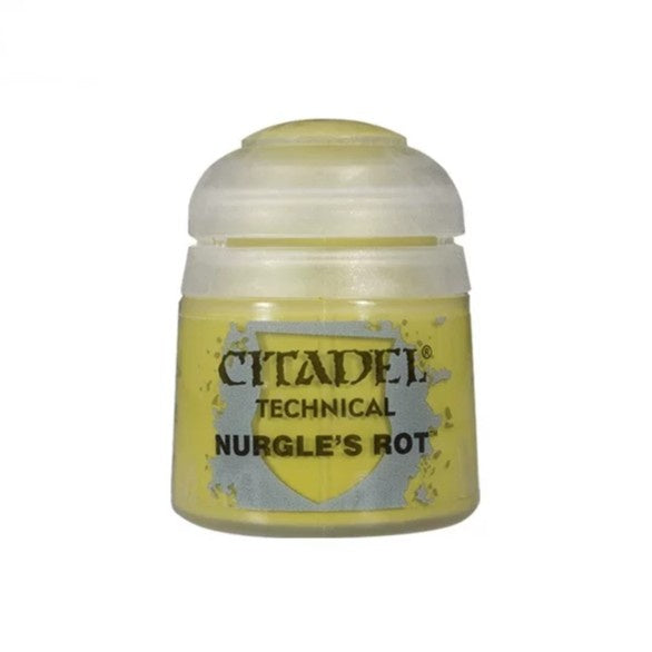 Citadel Technical Nurgles Rot 27-09 Acrylic Paint 12ml