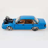 Blue Supercharged Holden VL Calais, 1:24 Scale Diecast Car