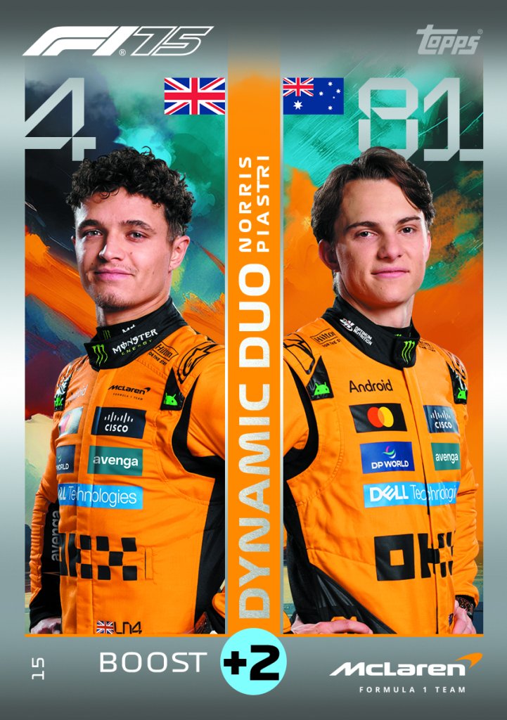 2025 Topps TURBO ATTAX Formula 1 Trading Cards Pack