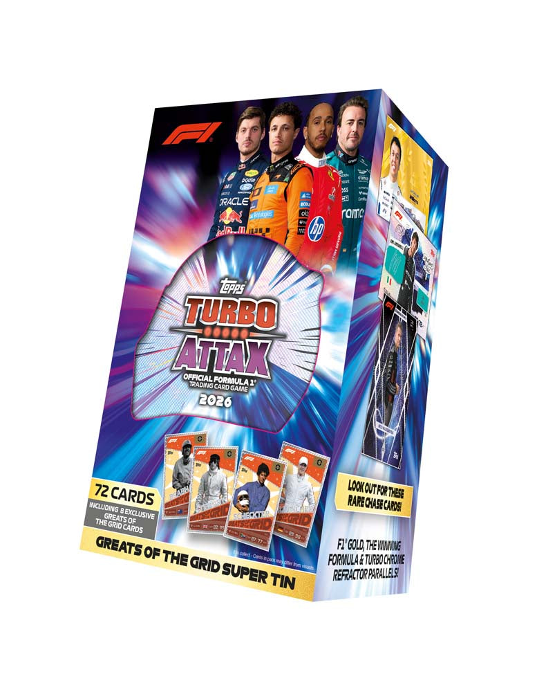 2026 Topps F1 Turbo Attax Super Tin