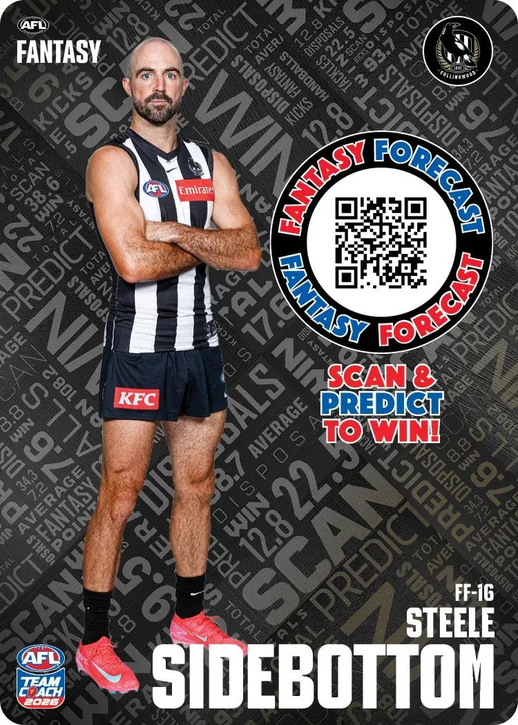 2026 Teamcoach AFL Fantasy Forecast - Cards 1 to 72 - Pick Your Card