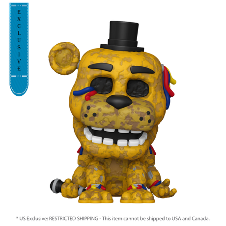 Five Nights at Freddy's - Withered Golden Freddy US Exclusive Pop! Vinyl [RS]