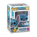 Lilo & Stitch - Luau Stitch US Exclusive Flocked Pop! Vinyl [RS]