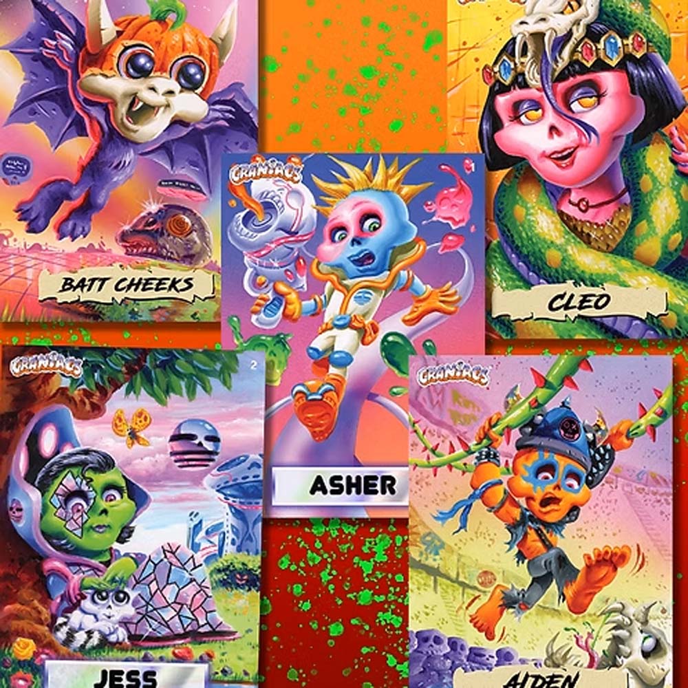 Craniacs Trading Cards Hobby Box Series 3