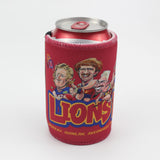 Fitzroy & Brisbane Lions Player Legends Caricature Stubby Holders. Art by HarvTime.