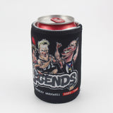 Collingwood Magpies Player Legends Caricature Stubby Holders. Art by HarvTime.