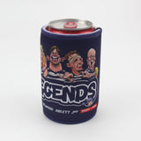Geelong Cats Player Legends Caricature Stubby Holders. Art by HarvTime.
