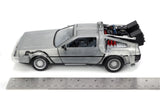Back to the Future - Delorean Time Machine, 1:24 Scale Diecast Hollywood Ride