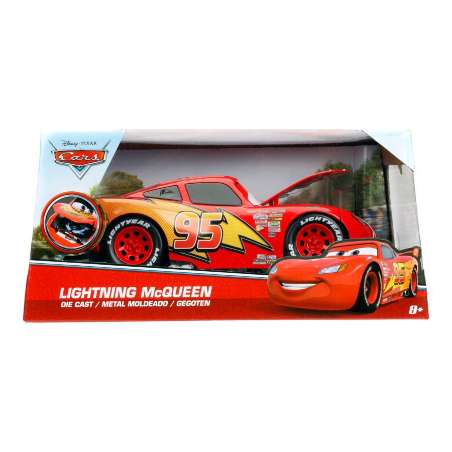 Cars - Lightning McQueen without Tire Rack 1:24 Scale Diecast Vehicle