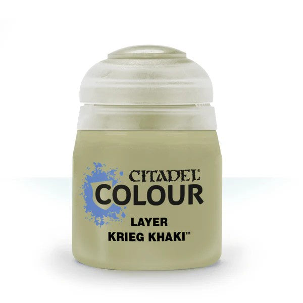 Citadel Layer Krieg Khaki 22-83 Acrylic Paint 12ml