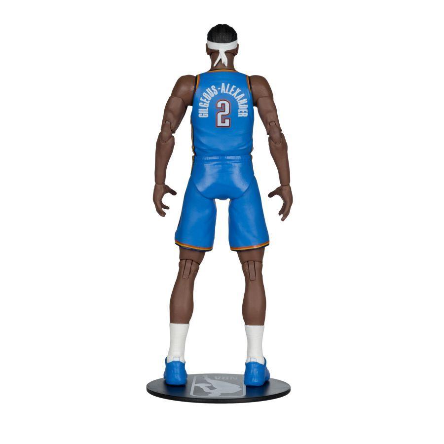 Shai Gilgeous-Alexander (Oklahoma City Thunder) 6″ Articulated Basketball NBA Figure