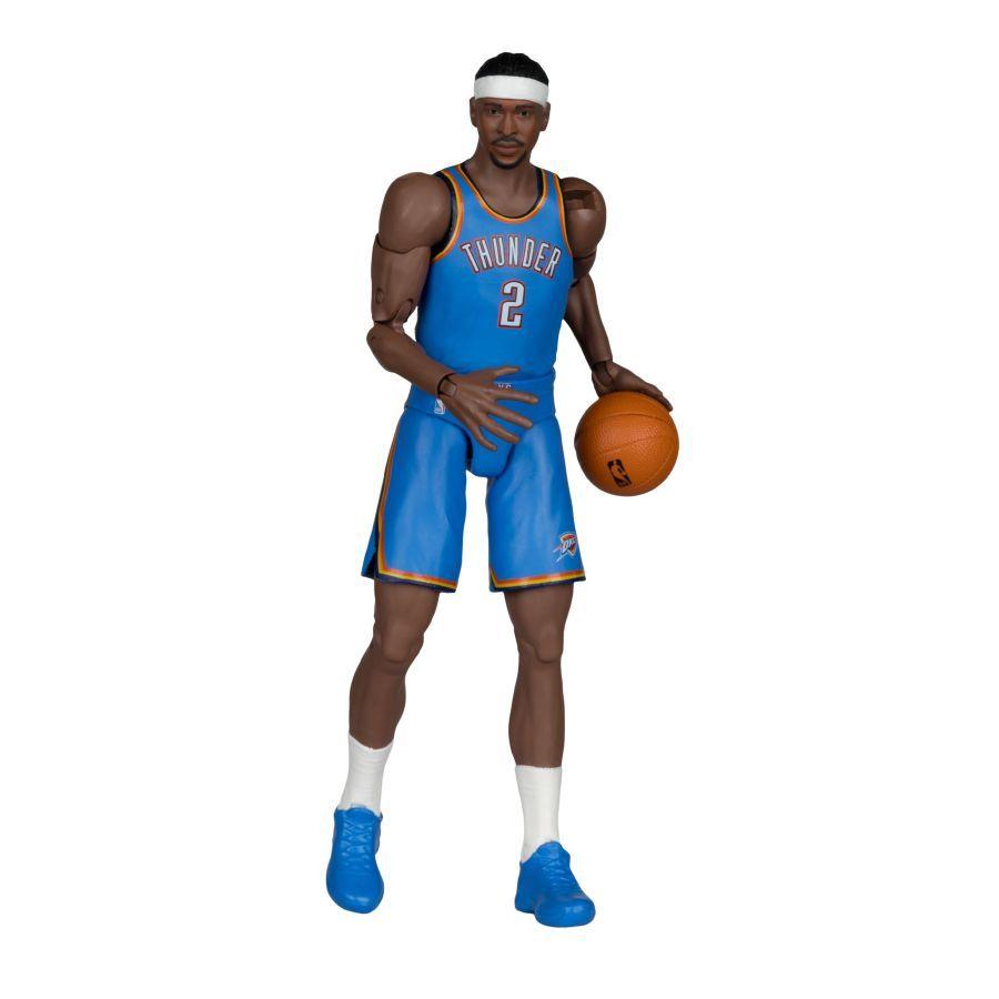 Shai Gilgeous-Alexander (Oklahoma City Thunder) 6″ Articulated Basketball NBA Figure