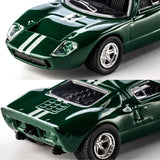 1965 Ford GT40 MK1 - Green - Majorette: Collection Series, 1:64 Scale Diecast Car