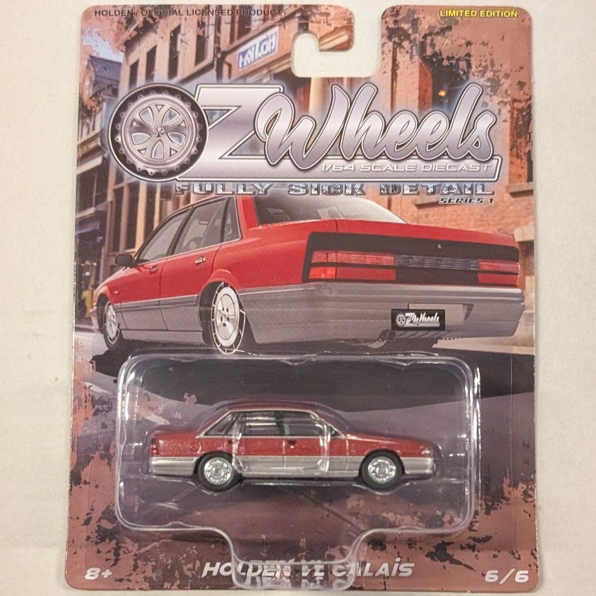 Oz Wheels Fully Sick Detail FSD's Series 1 - 6 Car Set - 1:64 Scale Diecast