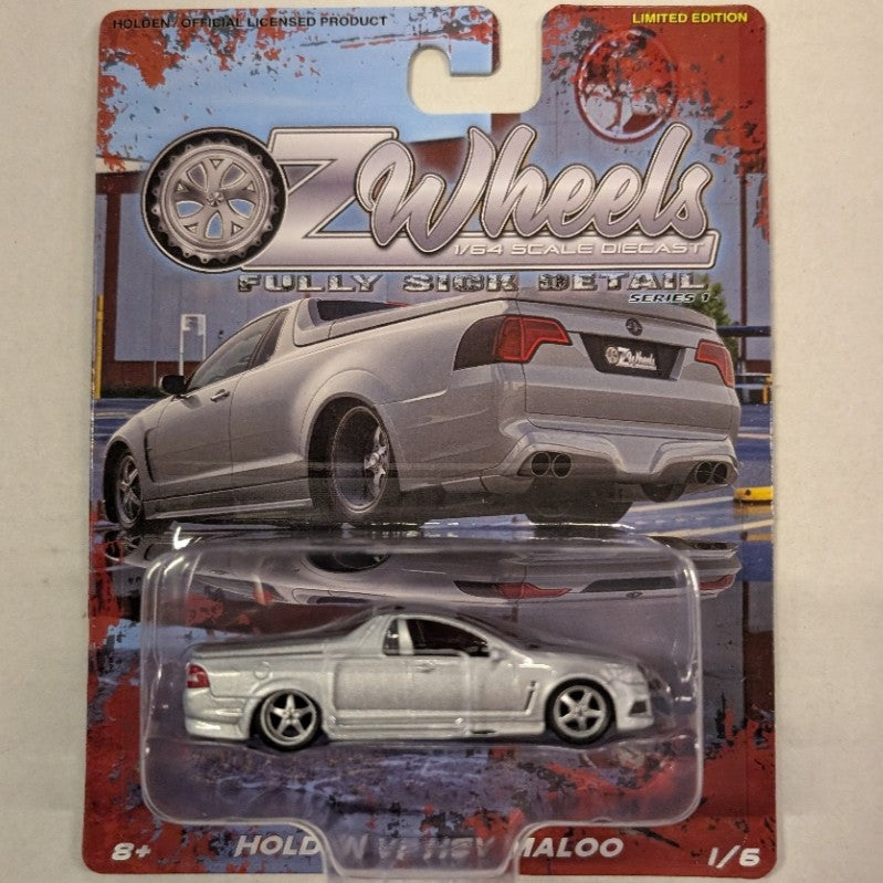 Oz Wheels Fully Sick Detail FSD's Series 1 - 6 Car Set - 1:64 Scale Diecast