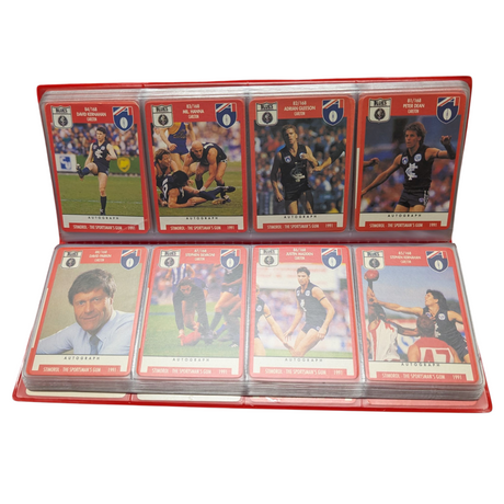 1991 Scanlens Stimorol AFL Complete Set in Album