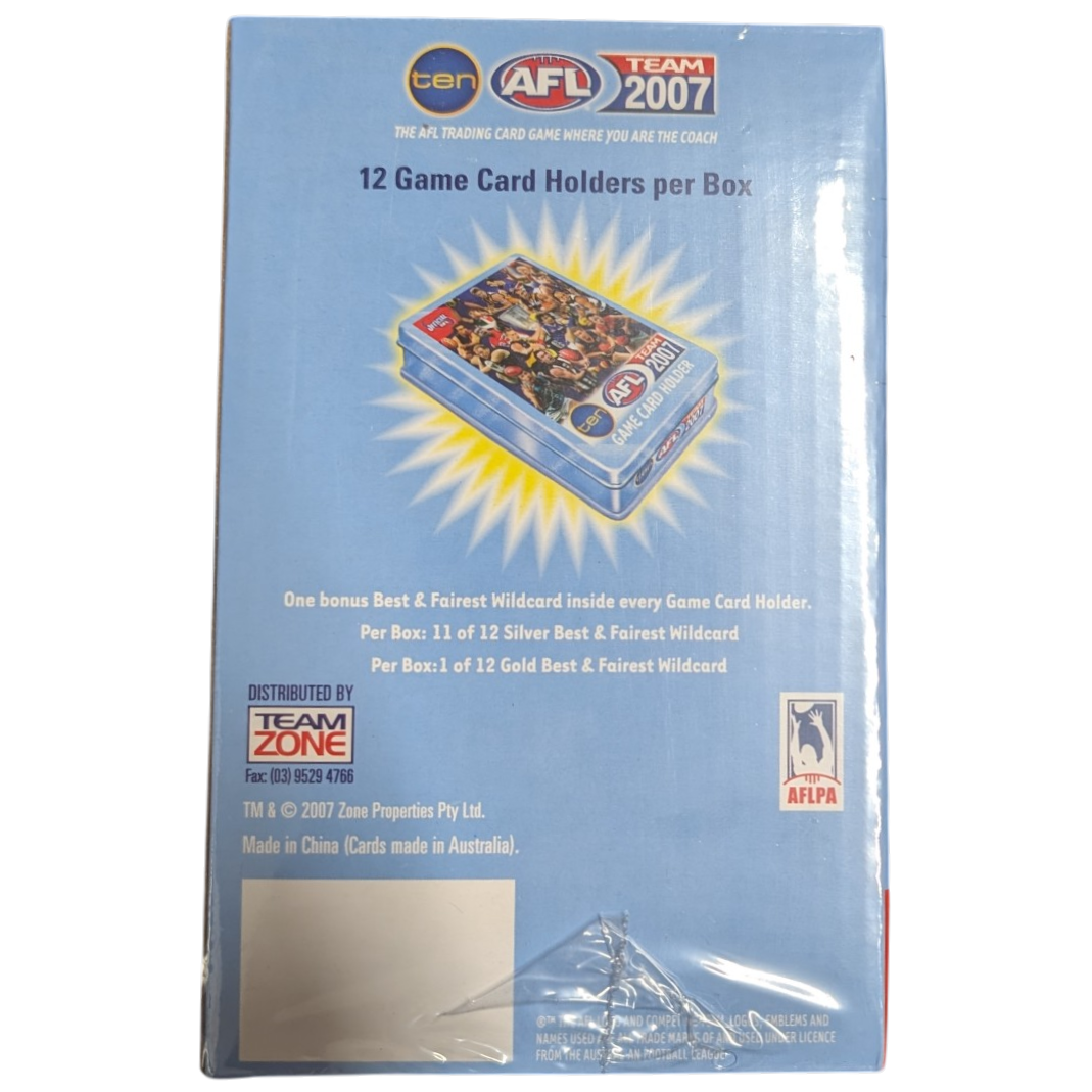 2007 Teamcoach AFL Game Card Holder Sealed Box