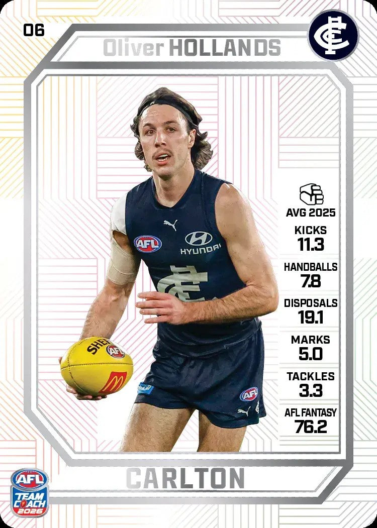 Oliver Hollands, PEARL Parallel, 2026 Teamcoach AFL