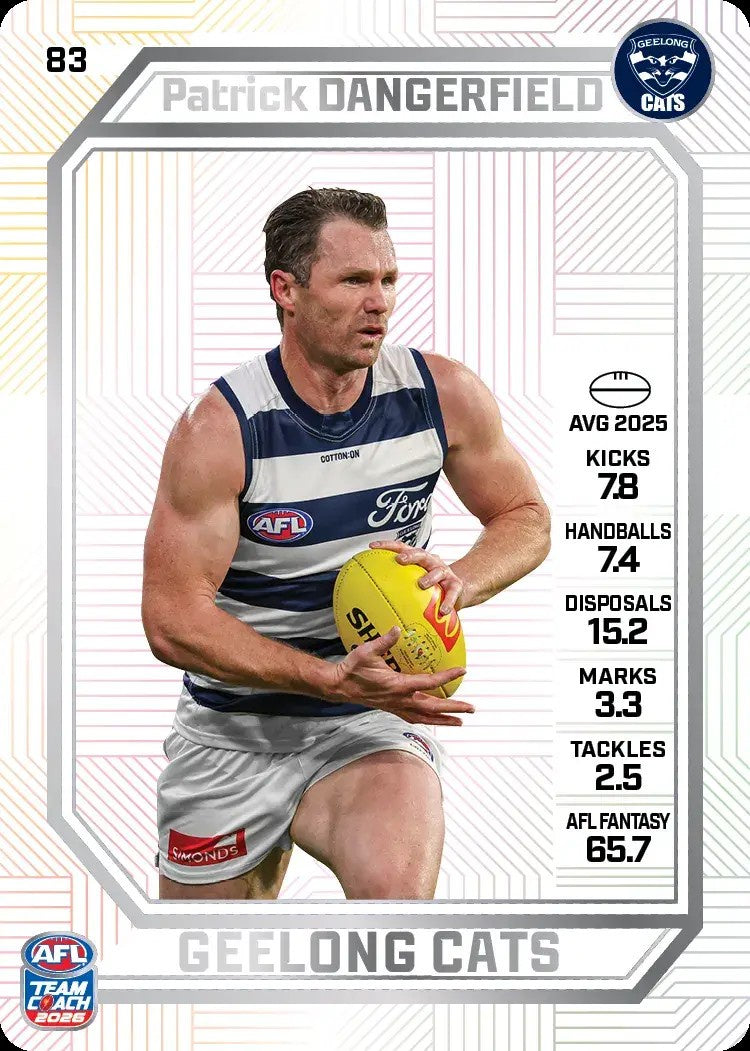 Patrick Dangerfield, PEARL Parallel, 2026 Teamcoach AFL