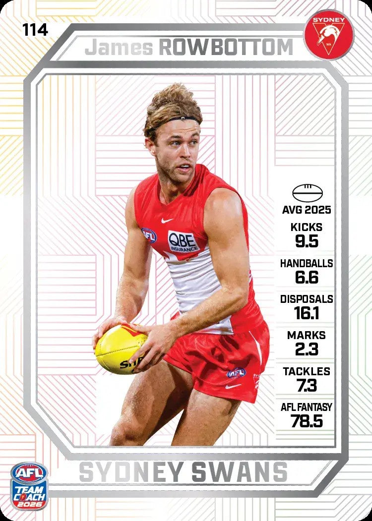 James Rowbottom, PEARL Parallel, 2026 Teamcoach AFL