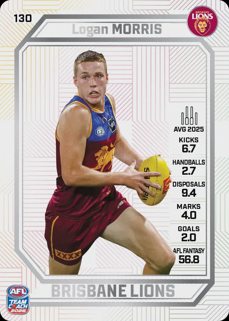 Logan Morris, PEARL Parallel, 2026 Teamcoach AFL