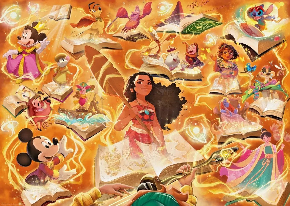 Ravensburger Disney's Lorcana Glimmers of the Realm: Amber - 1000 Piece Jigsaw Puzzle