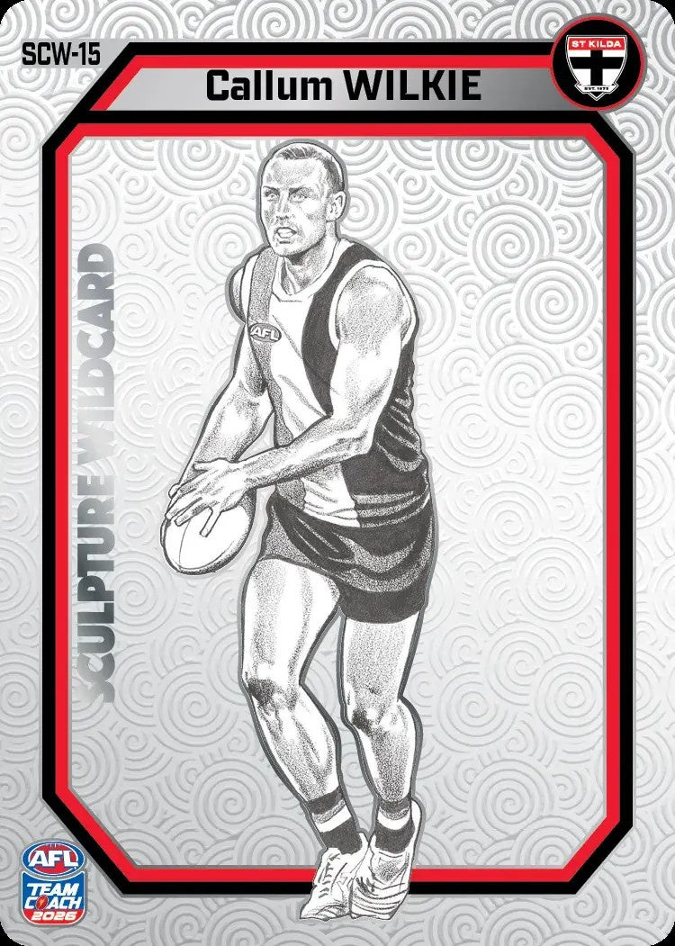 Callum Wilkie, Sculpture Wildcard, 2026 Teamcoach AFL
