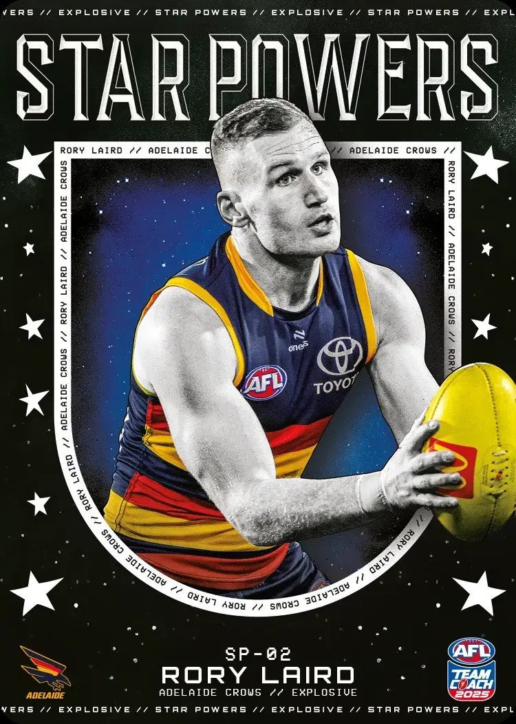 Rory Laird, SP-02, Star Powers, 2025 Teamcoach AFL