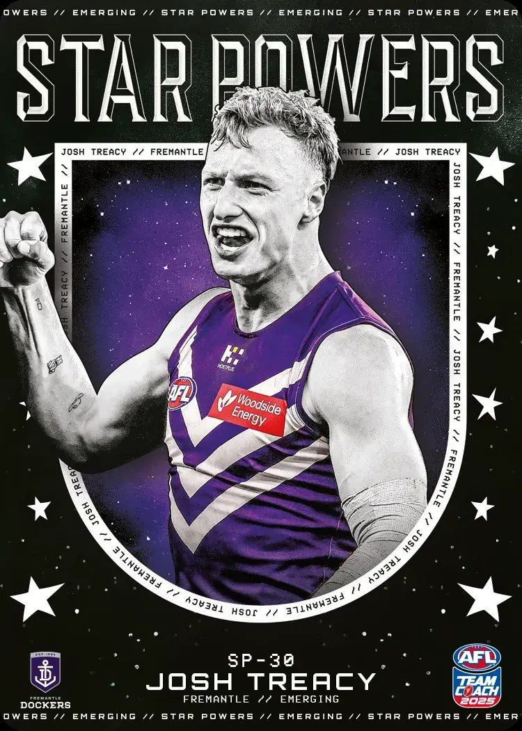 Josh Treacy, SP-30, Star Powers, 2025 Teamcoach AFL