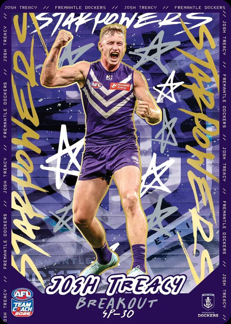 Josh Treacy, SP-30, TEAM Star Powers, 2026 Teamcoach AFL