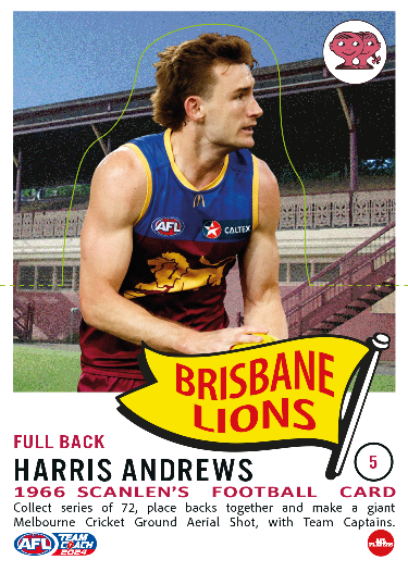 2024 Teamcoach AFL Scanlens Die-Cut - Cards 1 to 72 - Pick Your Card