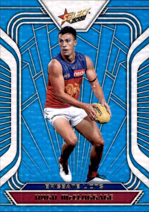 Hugh McCluggage, Fractured Arctic Blue, 2022 Select AFL Footy Stars