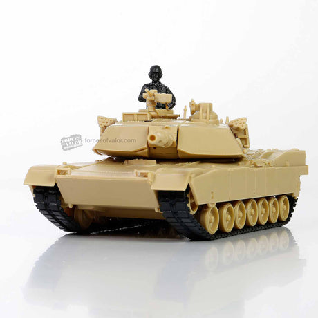 Waltersons, Forces of Valor, U.S. M1A2 Abrams Tank, 1:72 Scale Model Kit