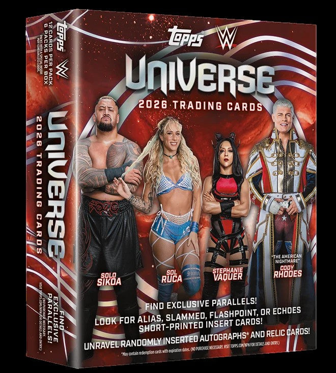 2026 Topps Universe WWE - Mega Box