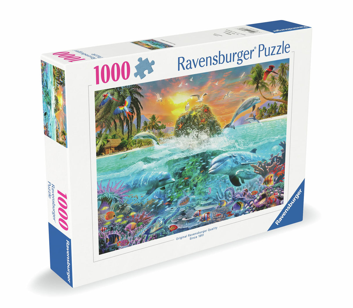 Ravensburger - The Underwater Island - 1000 Piece Jigsaw Puzzle