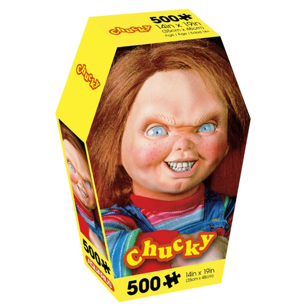 Chucky Coffin Box, 500 Piece Jigsaw Puzzle by Aquarius