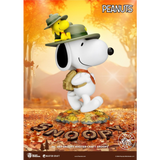 Peanuts - Camp Snoopy with Woodstock Master Craft 15" Statue