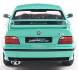 1991 BMW M3 E36 Coupe Mint Green, 1:18 Scale Diecast Car