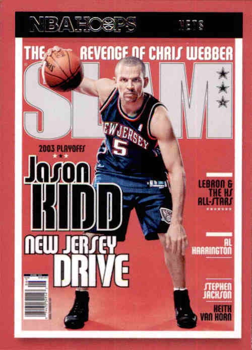 Jason Kidd, Slam, 2021-22 Panini Hoops Basketball NBA