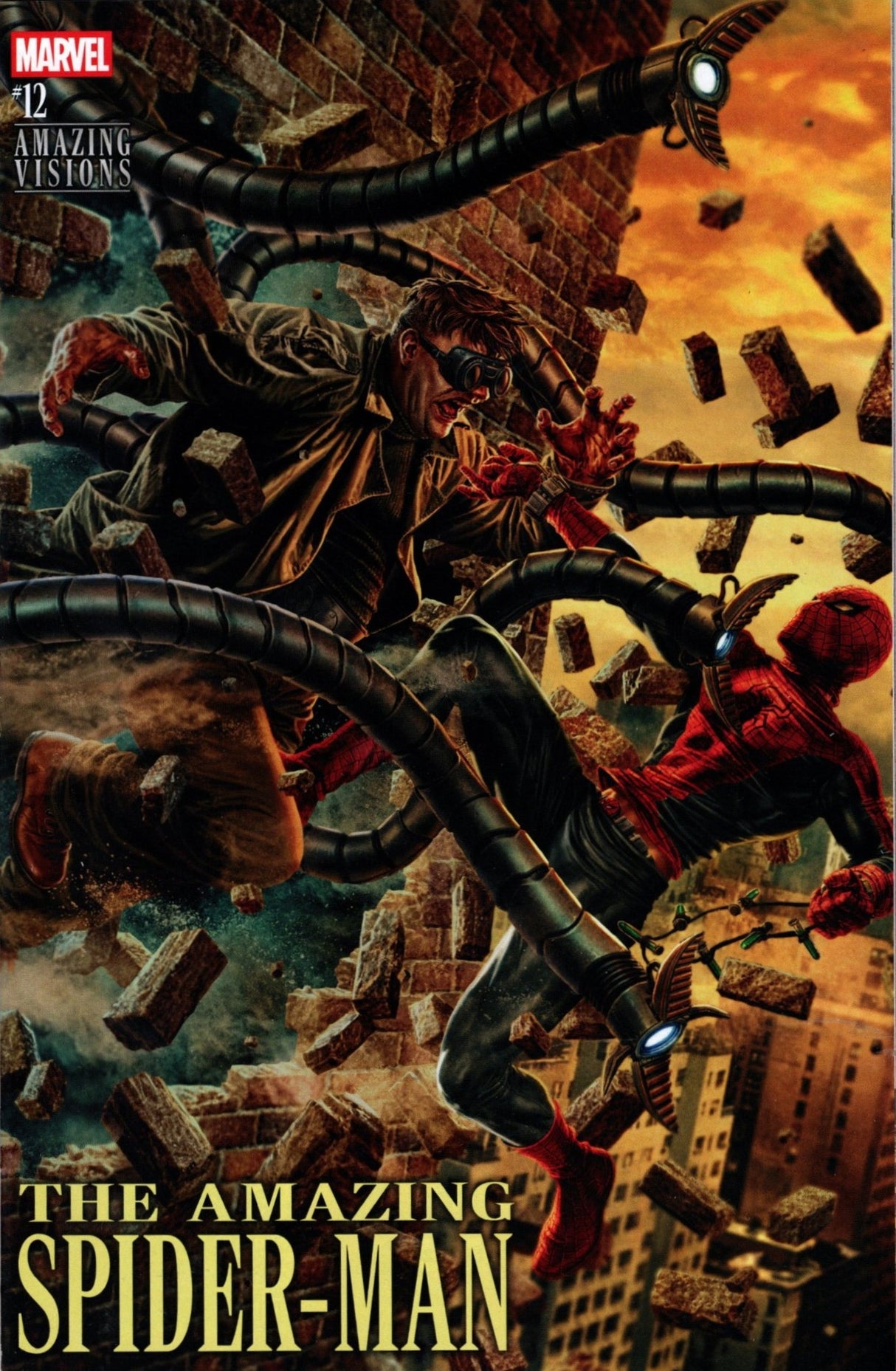 The Amazing Spider-Man, Vol. 7, #12 Lee Bermejo Amazing Visions Variant Comic