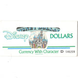 Disney Dollars - Currency with Character - 1990 Series