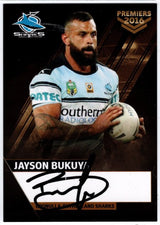 2016 Cronulla Sharks Official Signed Premiers Card Set (Read Description)