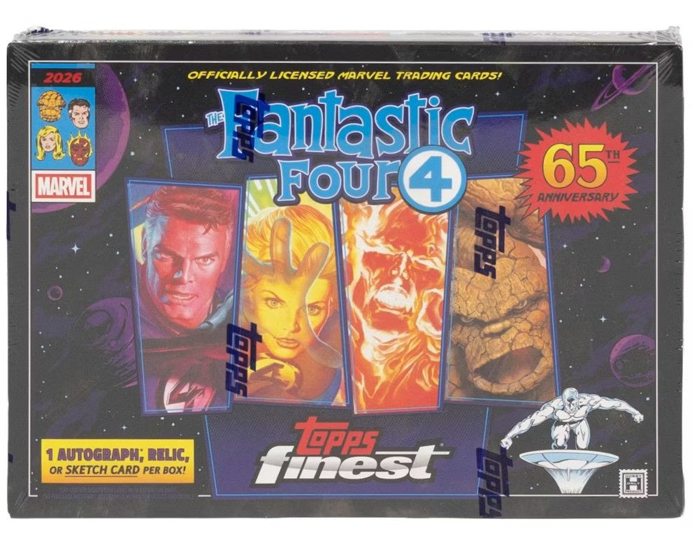 2026 Topps Finest Fantastic Four Hobby Box